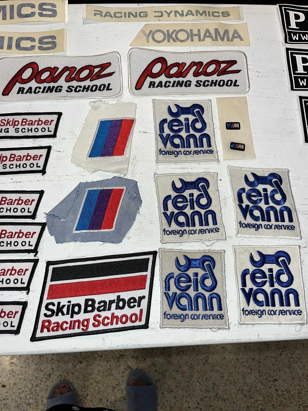 Lot Patches Automotive Racing Decals Stickers Stock Car Drag Nascar BMW Ferrari