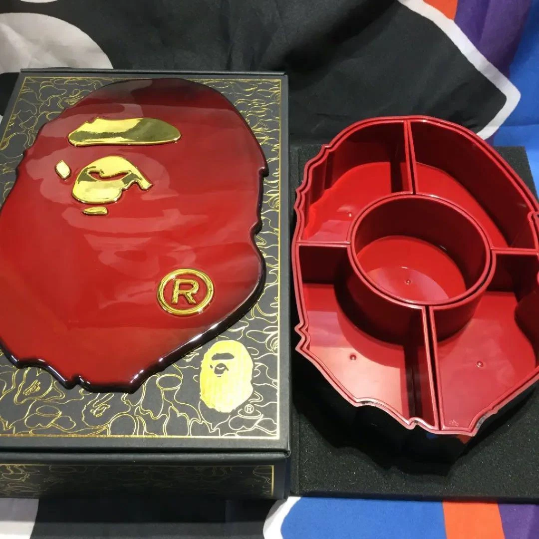 BAPE Candy Box Jewelry Box Multi Box Ape Head Laxury Unused Authentic