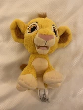 Disney The Lion King Young Simba 8” Plush Toy Disneyland 90’s Mufasa Scar Nala