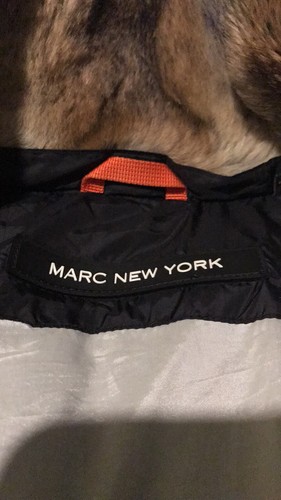 Mark New York- Winter Hooded Puffer Coat, Black With Removable Fur Hood - Picture 3 of 7