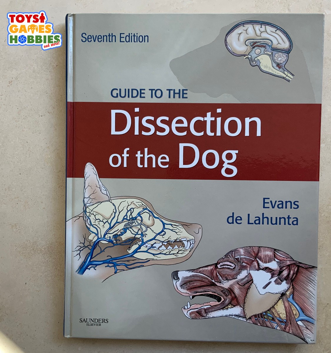 Evans and de Lahunta 犬の解剖 第七版 Guide to the Dissection of the Dog by Evans & de Lahunta 7th