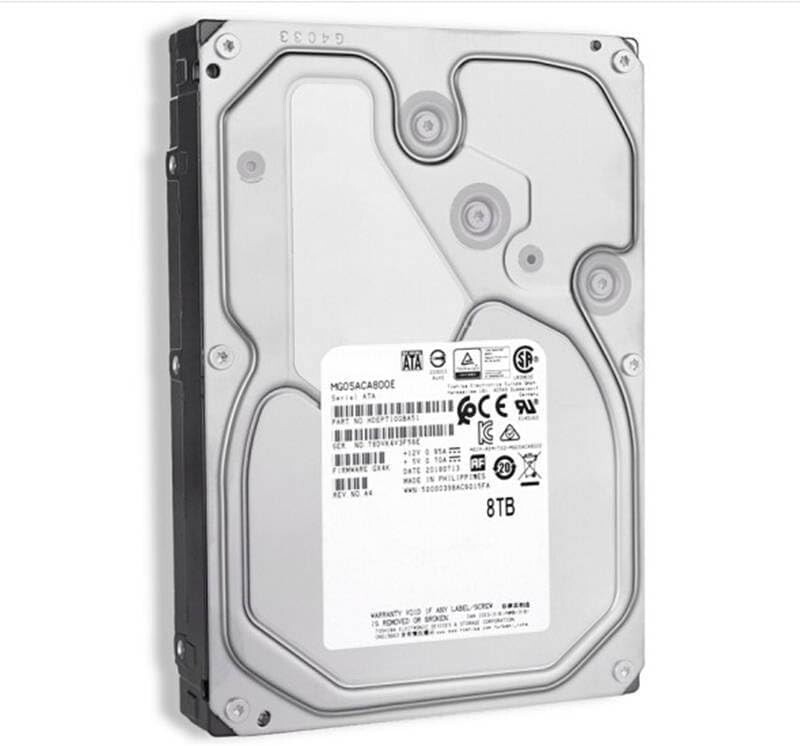 10) HDD 8TB TOSHIBA MD05ACA800 3.5インチ フォーマット済み 「正常