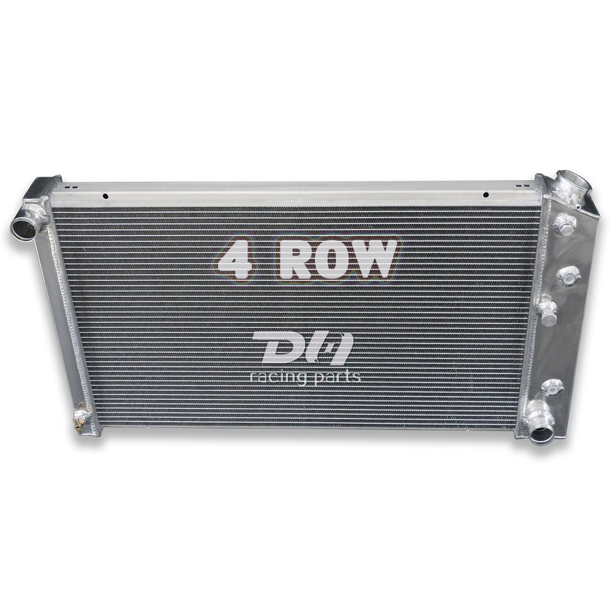 Chevelle GTO Radiator 4 Row Aluminum Radiator + Fan Shroud Kit For ...