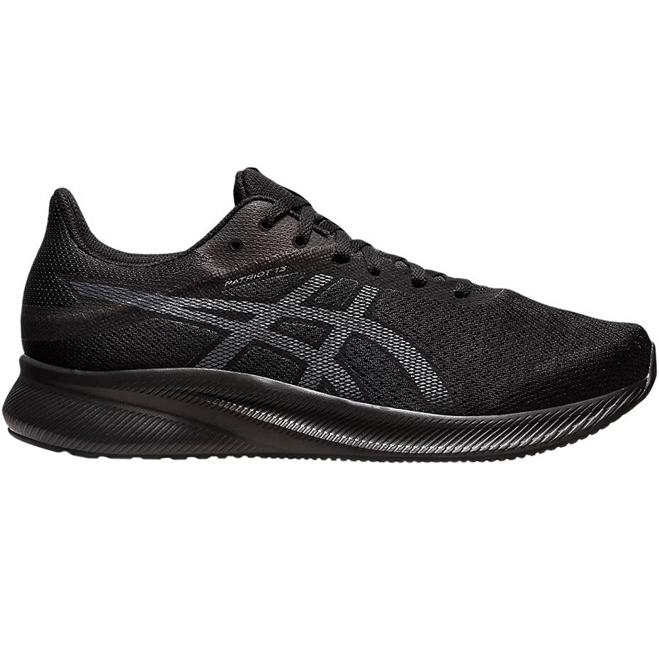 4550455582508 Asics Patriot 13 Herren Laufschuhe Schwarz-Grau 1011B485 002 asics для мотоциклов 20790₽