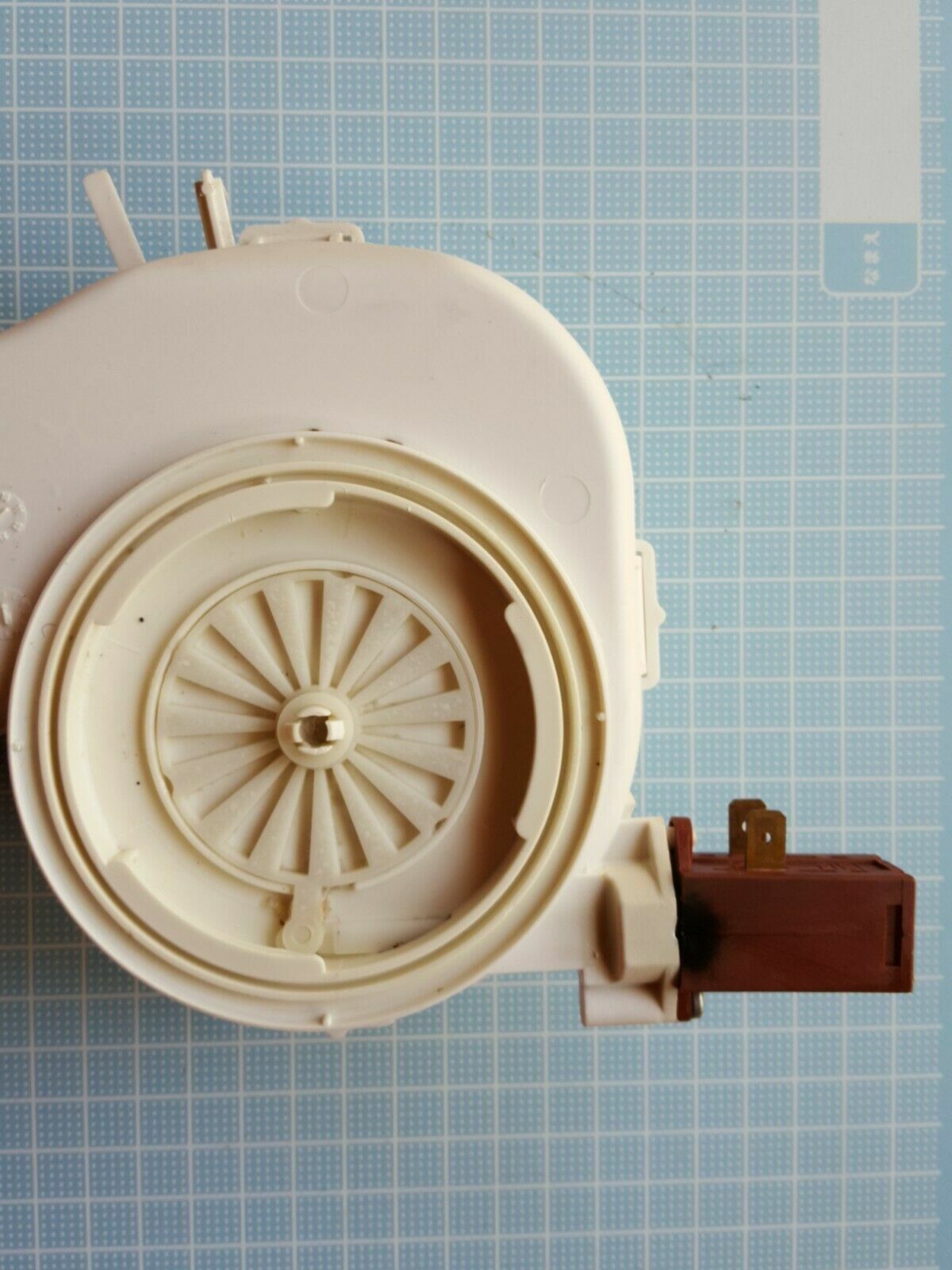 Asko D3122 Dishwasher Dryer Fan Motor Assembly 8073847 eBay