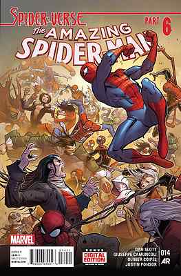 AMAZING SPIDERMAN 14 1st PRINT NM SPIDER-VERSE FINALE | eBay