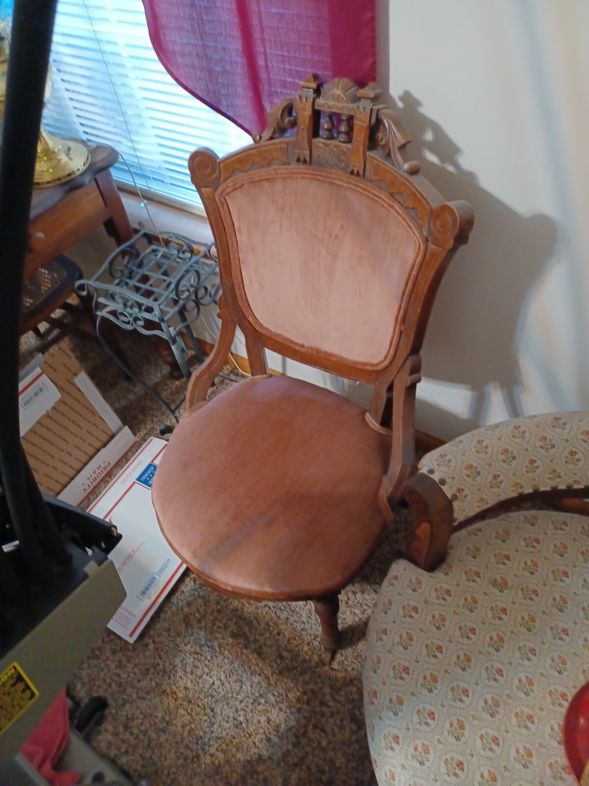 Victorian Eastlake Period Walnut Parlor Set All Hand Made eBay