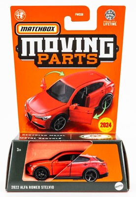 2024 Matchbox Moving Parts #37 Alfa Romeo Stelvio ALFA ROSSO (RED