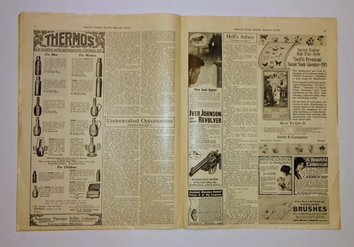 1914 JACK LONDON ~ 'The Star Rover' in American Sunday Monthly Magazine, 1st App - Picture 9 of 12