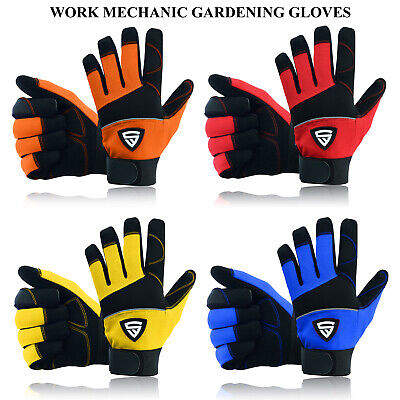 Work Gloves Hand Protection Mechanics Tradesman Farmer's Gardening DIY Builders Work Gloves Hand Protection Mechanics Tradesman Farmer's Gardening DIY Builders