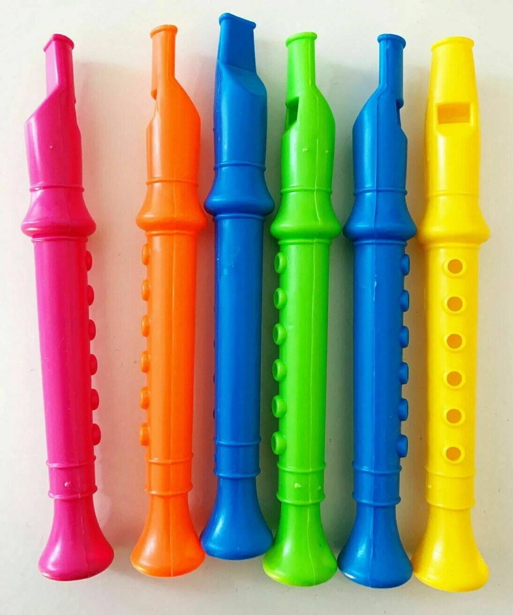 Kids Flutes Instrumental Educational Musical Fun Toy Party Whistle Baby Toddler