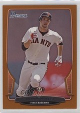 2013 Bowman Orange 218/250 Brandon Belt #178 0b0
