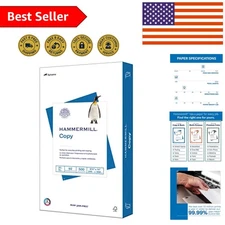 Multipurpose Printer Paper - 20 lb, 500 Sheets, 8.5 x 14, Acid-Free & Bright