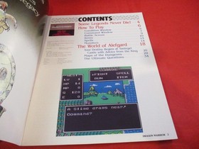 Dragon Warrior Nintendo NES Official Nintendo Power Strategy Guide Hint Booklet
