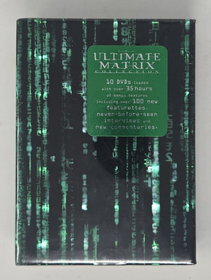 Ultimate Matrix Collection 10 DVD Set NEW Factory Sealed + Bonus Features