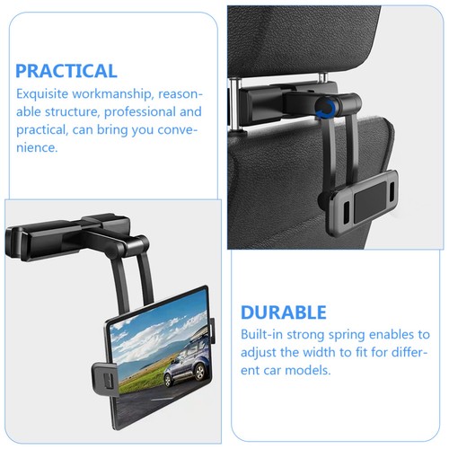 Car Mobile Phone Tablet Stand Holder for Headrest Headreast Cellphone - 第 9/11 張圖片