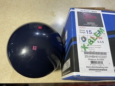 NEW IN BOX Storm Hyroad Black Overseas Xblem 15lb Bowling Ball 037