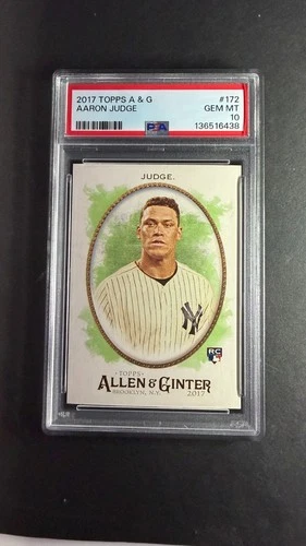 2017 Topps Allen & Ginter - Aaron Judge #172 (RC) PSA 10