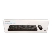 Kensington Wired Keyboard  Mouse   Black