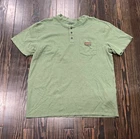 Patagonia Henley Pocket T Shirt Men’s XL Green Hemp Organic Cotton