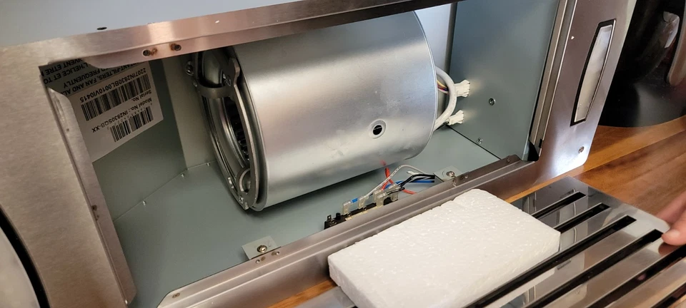 NUEVO Inserto de ventilador de escape de placa inferior de 30" serie Premium KOBE Foto 2 de 4