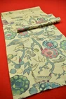 Vintage Japanese Silk Kimono Fabric Textile Remnant Craft Material 48.8"/CF82/75