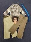 Vintage 1972 Mod Ken Doll #4224 Head Rooted Hair Original Outfit Jacket Pants