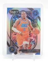 JALEN WILLIAMS 2024-25 SELECT PRIZM COURTSIDE #201 THUNDER BASKETBALL Q5722