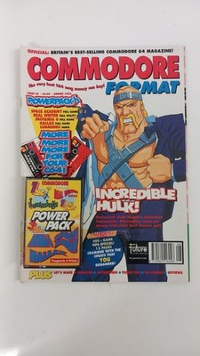Commodore Format Magazine Issue 35 With Powerpack Tape - July 1993