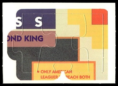 1990 Donruss #7-9 Carl Yastrzemski Carl Yastrzemski Puzzle