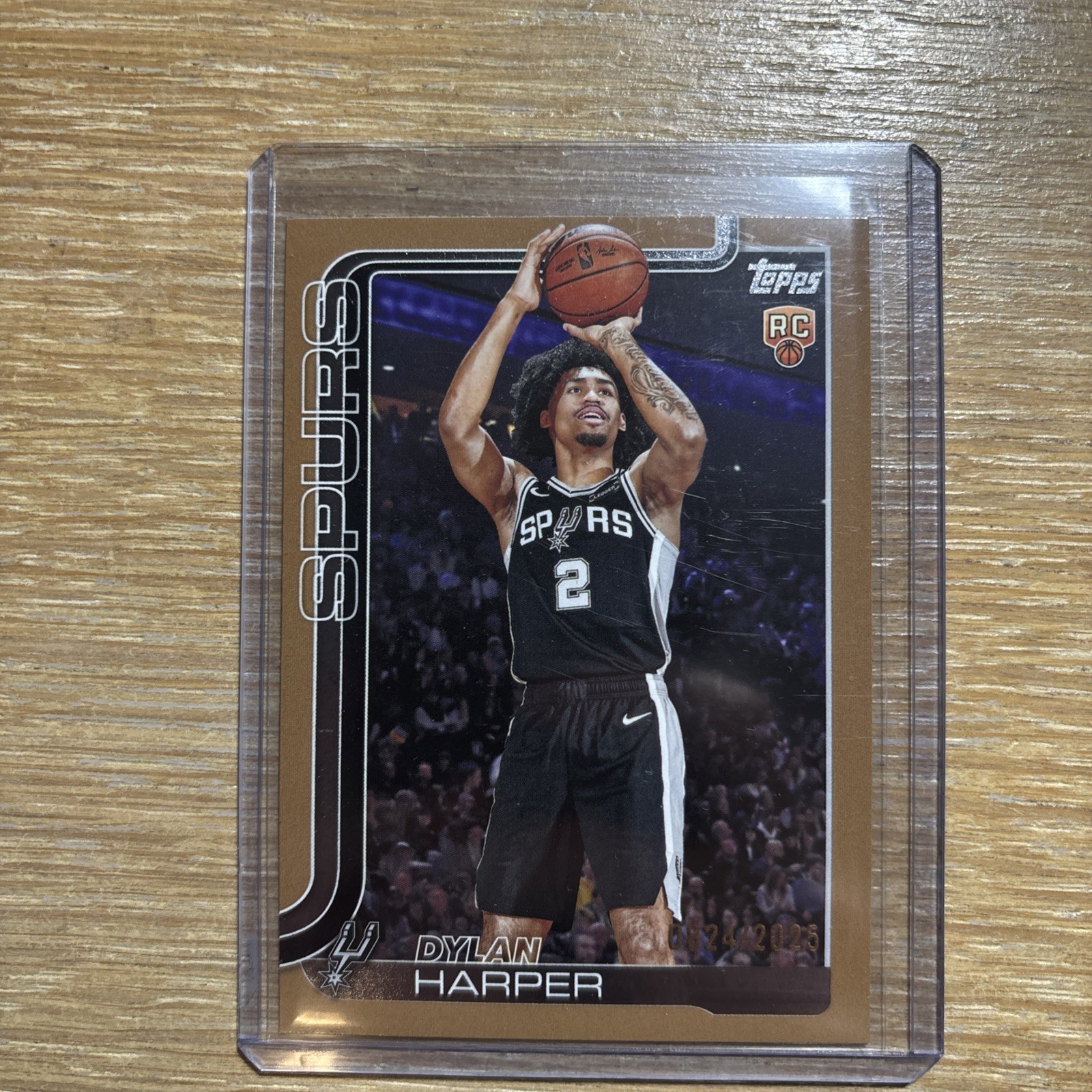 2025-26 Topps - Dylan Harper #202 Gold /2025 (RC)