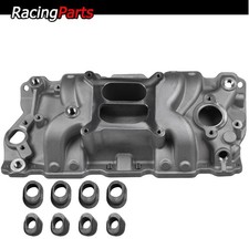 Dual Plane Intake Manifold For Small Block Chevy 305 327 350 400 62-95 High Rise