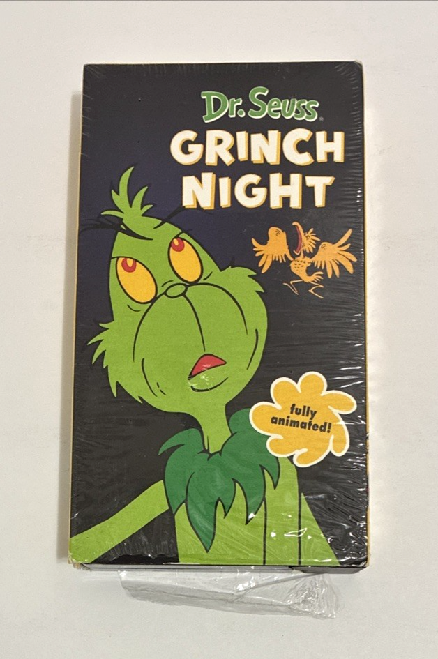 Dr. Seuss Grinch Night VHS | eBay