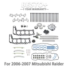 Timing Chain Kit Head Gasket For Chrysler Aspen 2007 Mitsubishi Raider 2006-2007