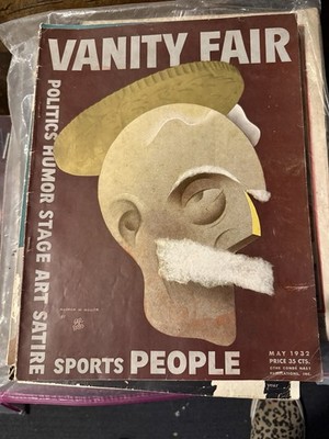 Vanity Fair Magazine May 1932 Beautiful Condition Vintage Andrew W Mellon Cover