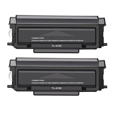 2 Black TL-410X Toner Cartridge for Pantum TL-410X TL-410H for Pantum M7102DW...