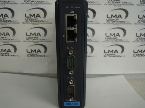 ADVANTECH EKI-1522 SERIAL DEVICE SERVER 4-PORTS ETHERNET RJ45 LAN 10/100MBPS - Picture 3 of 4