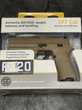 Sig Sauer - P320 Air Pistol Coyote Tan Pellet AIR-UD-P320-177-CYT