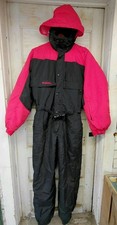 Vintage Columbia One Piece Ski Snowsuit Mens MED Snow Bib Snowmobiling