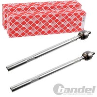 2X febi bilstein Axialgelenke Spurstangen Passend FüR CitroËN Berlingo Xsara