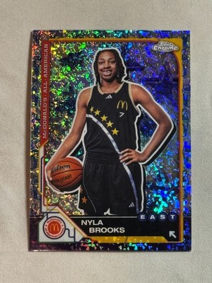 2025 Topps Chrome Mcdonald's All-American McFlurry Refractor Nyla Brooks #26