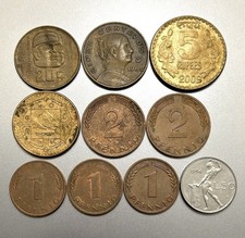 Small Lot Foreign Coins Germany, India, Mexico, etc