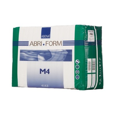 Abena Abri-Form Comfort M4 Incontinence Brief M Contoured 4163 48 42 Ct