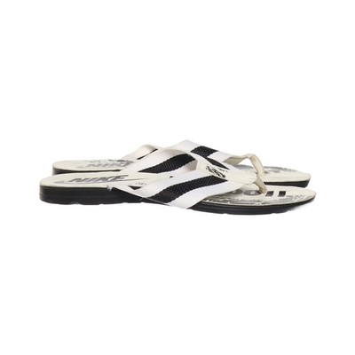 Nike, Flip Flops, Größe: 43, Weiß/Schwarz/Grau, Herren #0Ts