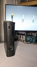 Xbox 360 Elite 60GB HDD Black Console Cleaned Working Tested
