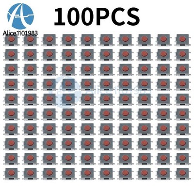 100pcs 6*6*2.5mm tactile push button switch tact switch micro switch 4-pin SMD *