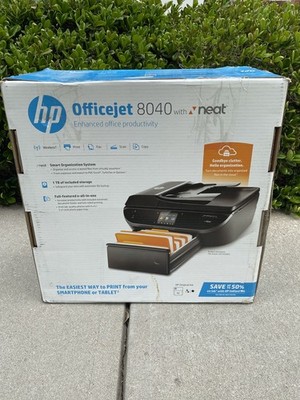 New HP Officejet 8040 Wireless Neat All-in-One Printer (Brand New)
