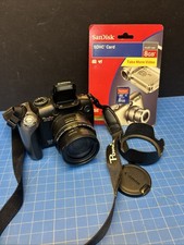 Canon PowerShot SX10 IS Digital Camera Black 20x Zoom 10MP With Card Works 