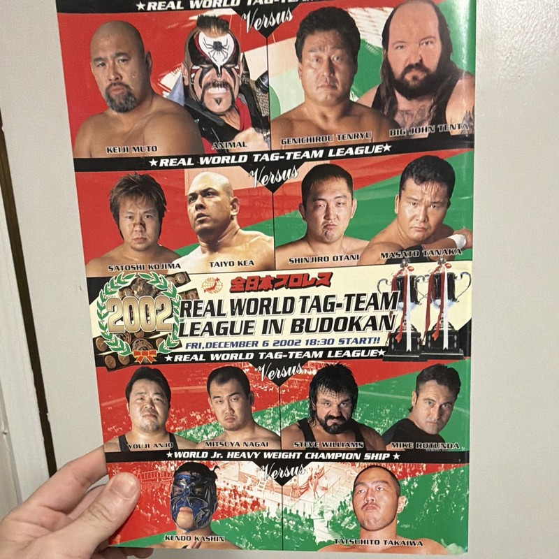 All Japan Pro Wrestling Real World Tag-Team League Budokan 2002 Year Book JP/EN