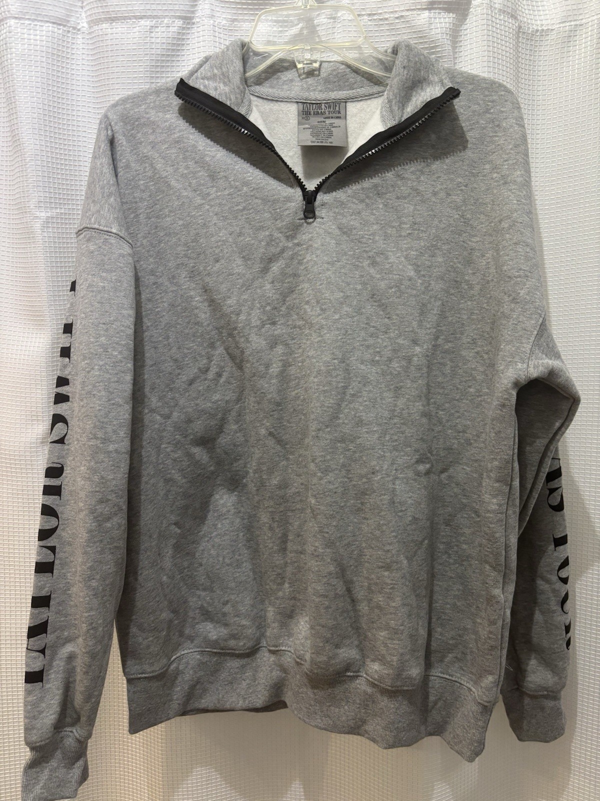Taylor Swift The Eras Tour Quarter Zip Size XS